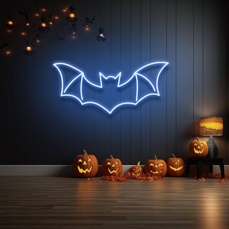 Custom illuminated business sign