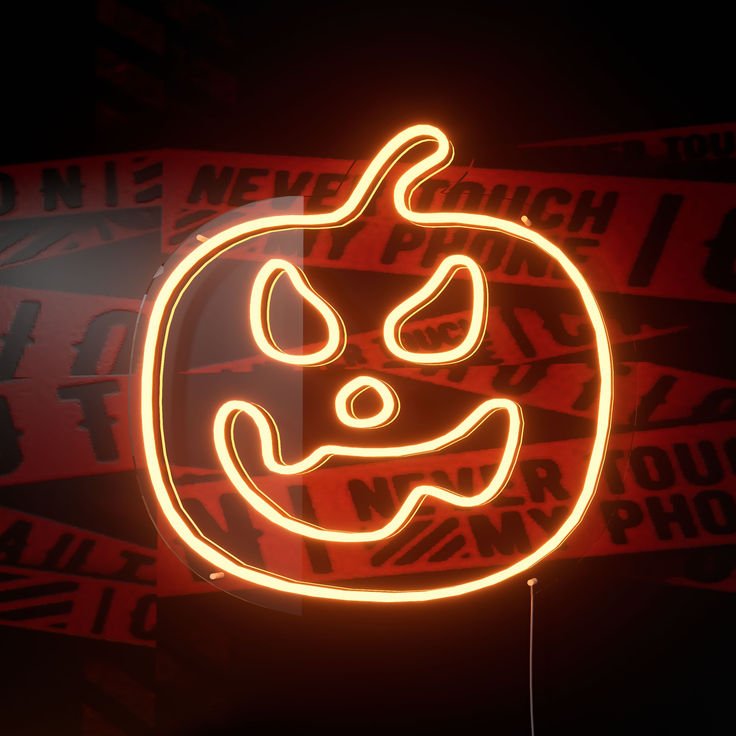 Custom illuminated business sign