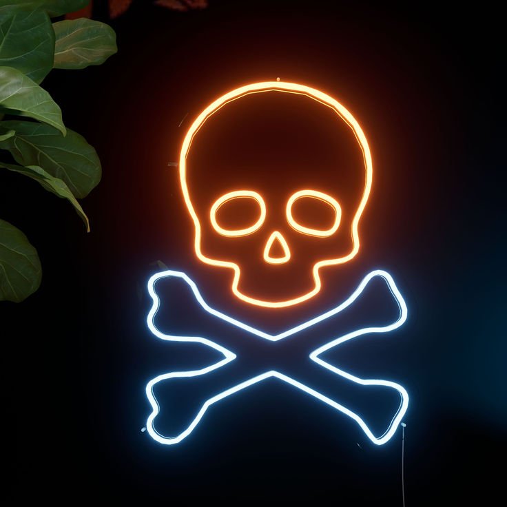 Custom illuminated business sign